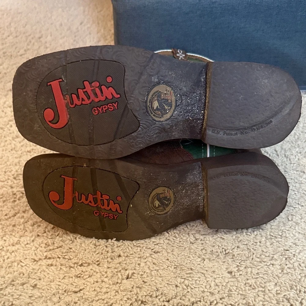 Justin Ladies Gypsy Raya Square Toe Boots - Picture 7 of 16